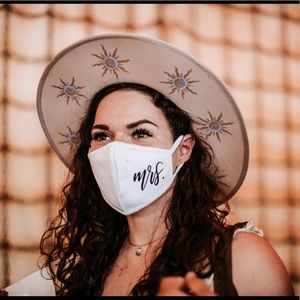 Luna Bloom hand painted hat